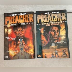 Comic Book Lot Preacher Book #1 and #2 (DC Comics August 2013)